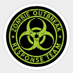 Zombie Outbreak Response Team Sticker